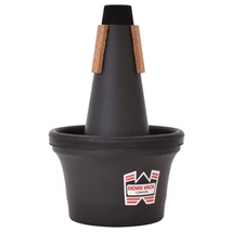 Denis Wick DW5575 fekete, műanyag, kalapos trombita/kornett szordínó
