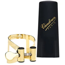 Vandoren LC57DP M/O aranyozott fém altszaxofon szorító + műanyag kupak