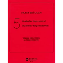 Brüggen: 5 Studies for Fingercontrol