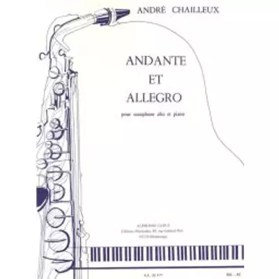 Chailleux, André: Andante et Allegro – kotta