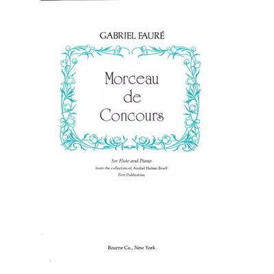  Fauré: Morceau De Concours - kotta 