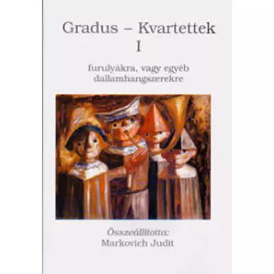 Gradus - Kvartettek furulyákra, vagy egyéb dallamhangszerekre– kotta