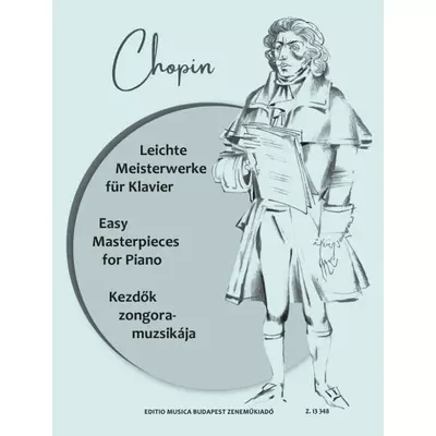 Chopin, Frédéric: Kezdők zongoramuzsikája – kotta