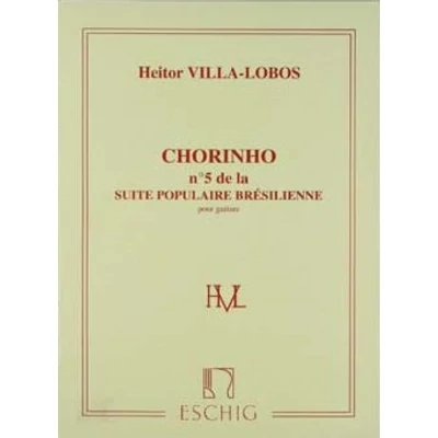 Villa-Lobos: SUITE POP. N 5 GUITARE