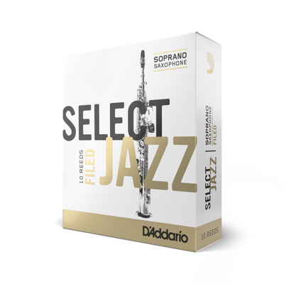 D'Addario Jazz Select Filed szopránszaxofon nád – doboz
