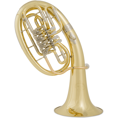 B&amp;S Advanced 46L sárgaréz, lakkozott baritonkürt