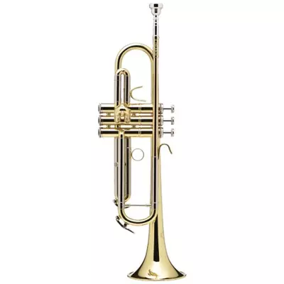 B&amp;S Prodige sárgaréz, lakkozott B-trombita kifordított befúvócsővel