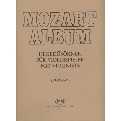 Mozart, Wolfgang Amadeus: Album hegedűsöknek 1