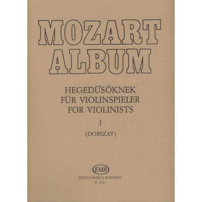 Mozart, Wolfgang Amadeus: Album hegedűsöknek 1