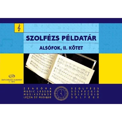 Irsai Vera, Agócsy László, Szőnyi Erzsébet: Szolfézs példatár alsófok 2. – kotta