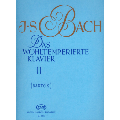 Bach, Johann Sebastian: Das wohltemperierte Klavier 2