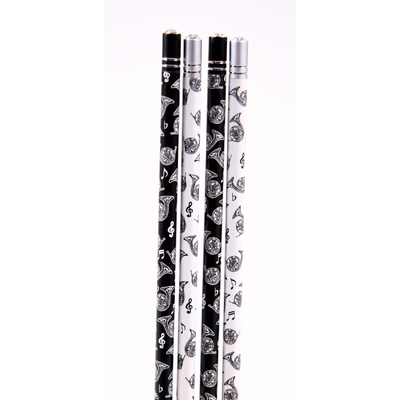 Vadászkürtös ceruza, kristály hatású dekorkővel