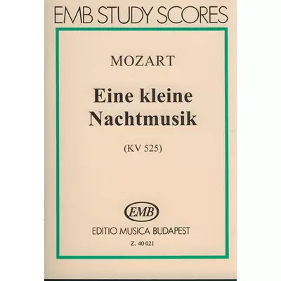 Wolfgang Amadeus Mozart: Eine kleine Nachtmusik KV 525
