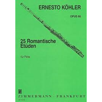 Ernesto Köhler: 25 Romantische Etüden