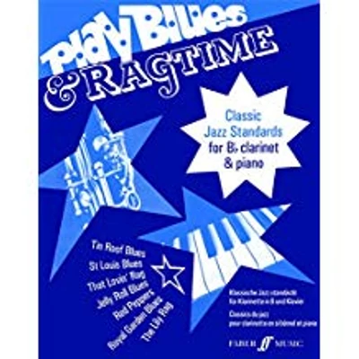Gout, Alan (arranger): Play Blues &amp; Ragtime (clarinet &amp; piano)