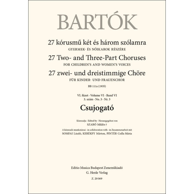 Bartók Béla: Csujogató – 1 darab