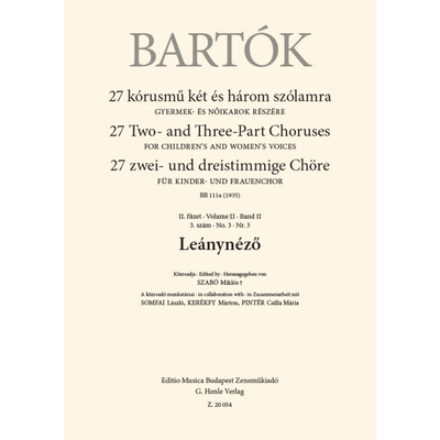 Bartók Béla: Leánynéző – 1 darab