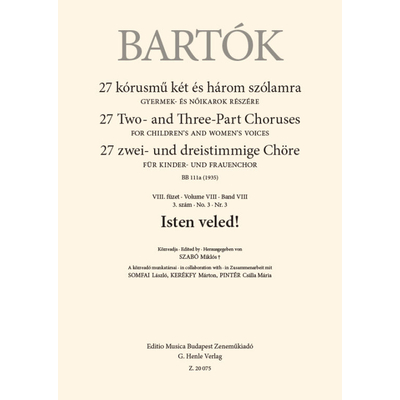 Bartók Béla: Isten veled! – 1 darab