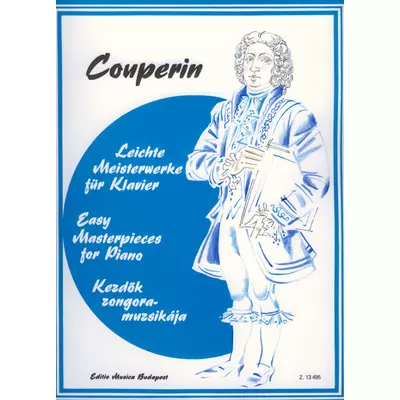 Couperin, François: Kezdők zongoramuzsikája – kotta