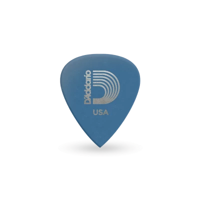D'Addario Duralin Precision 1 mm vastag, kék színű gitár pengető 