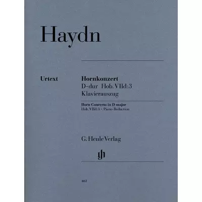 Haydn, Franz Joseph: Concerto for Horn and Orchestra D major Hob. VIId:3– kotta