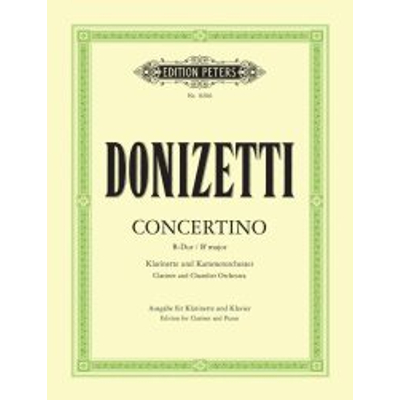 Donizetti, Gaetano: Clarinet Concertino in B flat