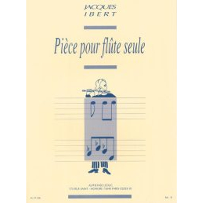 Ibert, Jacques: Piece For Solo Flute