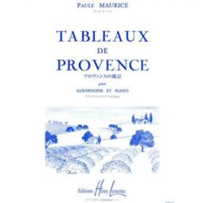 Maurice, Paule: Tableaux de Provence – kotta