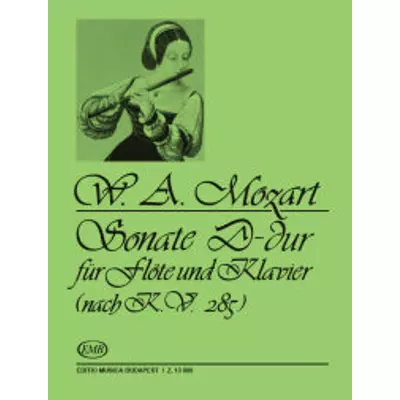 Mozart: Szonáta D-dúr KV 285 - borító