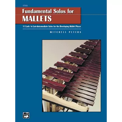Peters, Mitchell: Fundemental Solos for Mallets – kotta
