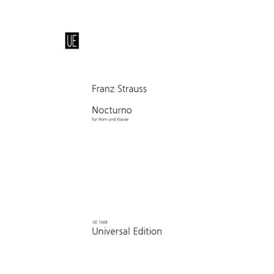 Strauss, Franz: Nocturno – kotta