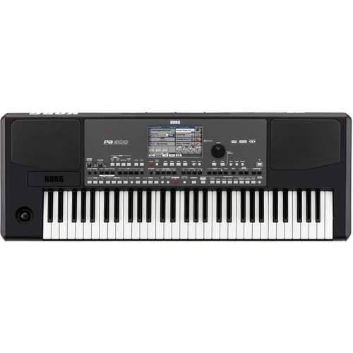 Korg PA600 fekete, műanyag szintetizátor