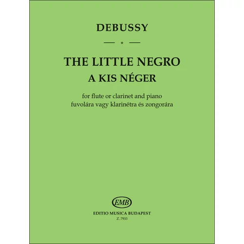 Debussy, Claude: A kis néger kotta borítója