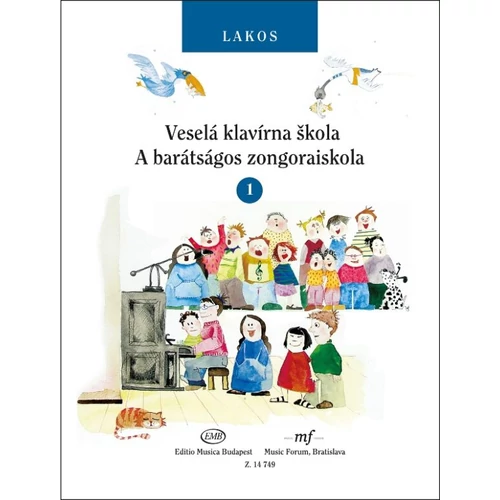 Lakos Ágnes: A barátságos zongoraiskola 1. – kotta