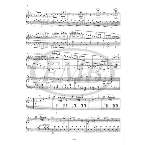 Beethoven, Ludwig van: Zongoraszonáták 1. – kotta