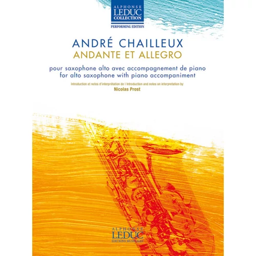 Chailleux, André: Andante et Allegro – kotta