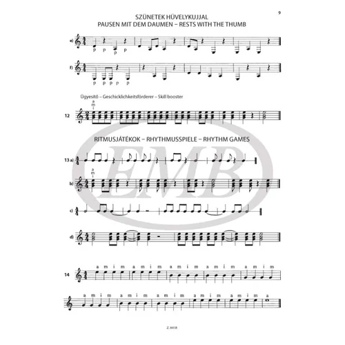 Nagy-Mosóczi: Gitáriskola 1. - kotta