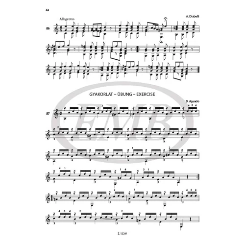 Nagy-Mosóczi: Gitáriskola 3