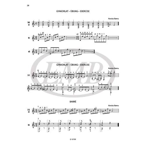 Nagy-Mosóczi: Gitáriskola 4. - kotta