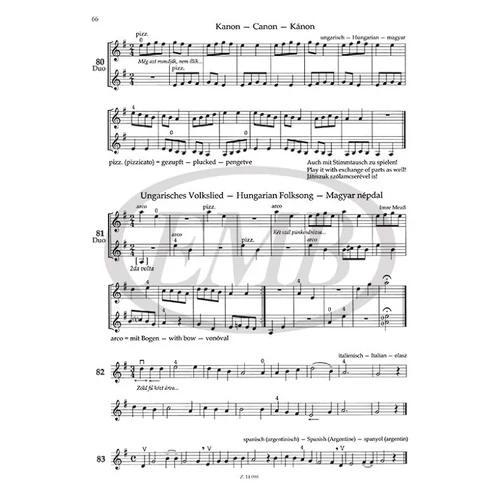 Dénes-Németh-Szászné: Hegedű ABC - kotta