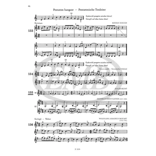 Mező-Dénes-Lányi-Kállay: Hegedűiskola I. - kotta