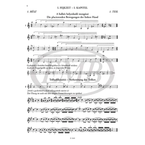 Mező-Dénes-Lányi-Kállay: Hegedűiskola III-IV - kotta