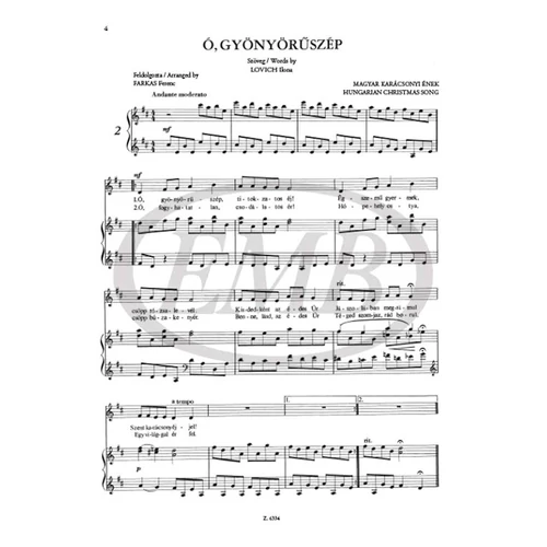 Karácsonyi album – kotta