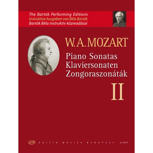 Mozart, Wolfgang Amadeus: Szonáták 2. – kotta
