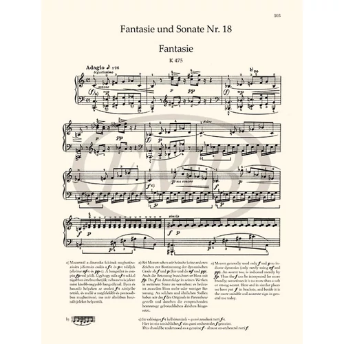 Mozart, Wolfgang Amadeus: Szonáták 2. – kotta