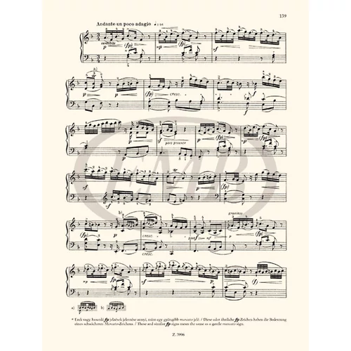 Mozart, Wolfgang Amadeus: Szonáták 1. – kotta