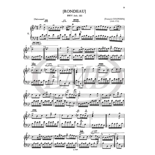 Notenbüchlein für Anna Magdalena Bach – kotta