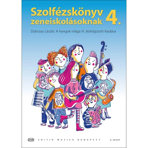 Dobszay László: Szolfézskönyv zeneiskolásoknak 4. – kotta