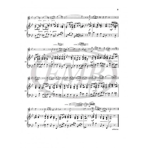 Telemann, Georg Philipp: Sonata in G minor TWV 41:g6 - kotta