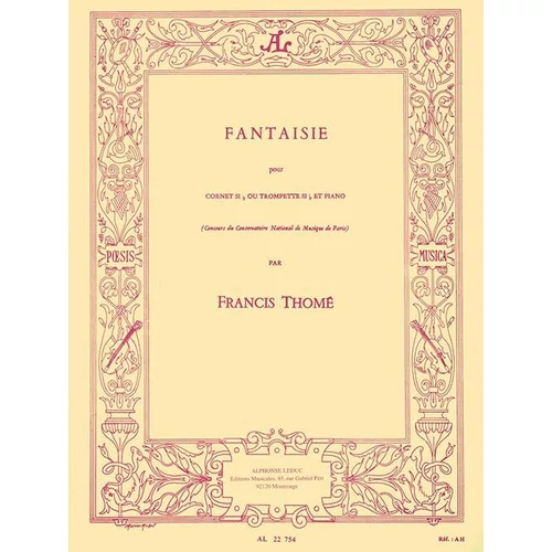 Thomé, Francis: Fantaisie - trombita, kornett kotta